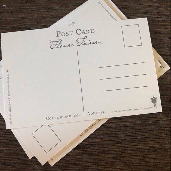 Garden Flower Fairies by: Cicely Mary Barker postcard set #9 - Picture 7 of 7